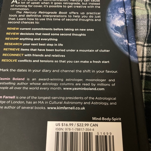 The Mercury Retrograde HARDCOVER Turn Chaos into Creativity NEW - Picture 2 of 3